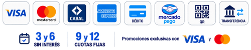 Métodos de pago